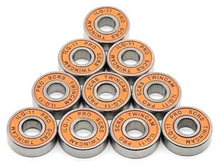 8Pcs Orange Sealed 608RS ILQ-11 8x22x9mm Bearing ABEC-9 Less Friction Steel Bearings For Skateboard Inline Skates Wheels ITCLEYMDZV