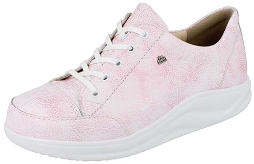 Finn Comfort FINNAMIC Ikebukuro Damen Schnürschuhe rosa Glattleder (Rosa, EU Schuhgrößensystem, Erwachsene, Damen, Numerisch, Breit, 40)