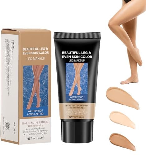 Körper Bein Make Up Wasserfest,Body Coverage Perfector Für Beine,Tattoo Make Up Cover,Tattoo-Abdeckung Für Bein- Und Körpernarben, Leicht Aufzutragen, Volldeckender Concealer（#2 Wheat Color, 40ml）