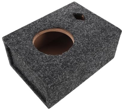 CHICAMPERA Scatola Per Altoparlanti Auto Compatta e Slim Compatibile Con Vari Modelli Design Ultrathin Per Massima Efficienza Spaziale Costruzione Resistente e Affidabile Per Impianti Audio