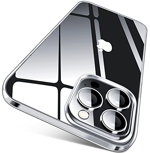 X-level für iPhone 13 Pro Hülle, Klar Handyhülle Weiche TPU Soft Case Ultradünn Silikon Bumper Cover Durchsichtig Schutzhülle Kompatibel mit iPhone 13 Pro, Transparent