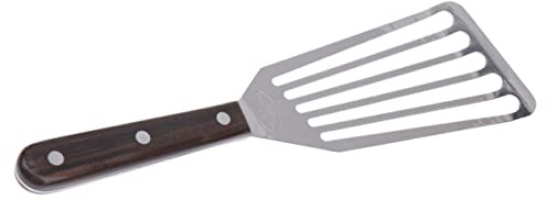 ULTECHNOVO Spatule INOX Multifonction pour Cuisine BBQ Pelle à Steak Et Poisson Frit avec Fentes pour Égoutter Petite Ustensile Acier Inoxydable