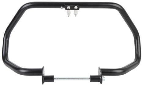 aqxreight Motor del Motor de Motocicleta Barra de Choque Marco Protector de Hierro Black Rugged Highway Marco Que Cae Reemplazo del Protector para Hunter 350 2022-2025