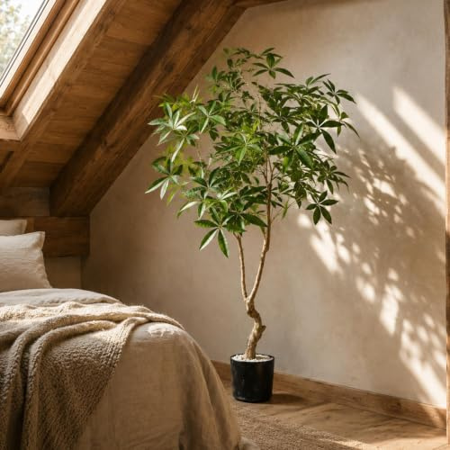 Artificial Money Tree Pachira Realistic Faux Plant