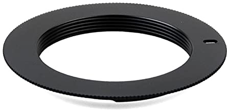 M42-EOSM Schraubenadapter aus Aluminiumlegierung, M42 x 1 mm, für spiegellose Kamera-Adapter der EOSM EF-M-Serie, Zubehör-Adapter