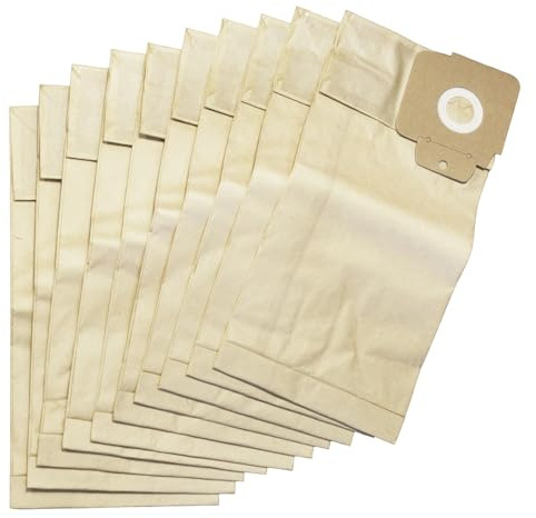 Bag Lady Paper Dust Bags (Pack of 10) for Kärcher CV30/1 CV38/1 CV38/2 CV48/2 Vacuum Cleaner Dust Bags Replacement High Filtration Powerful Suction Allergy Relief 9.533-091.0