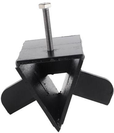 TOPINCN Elektrisch-hydraulischer Querschneidekopf für Holzspalter, Stahlflügel/-flügel, Geeignet für THLS-4/6-Modelle, Verhindert Wasser und Schmutz, Schwarz