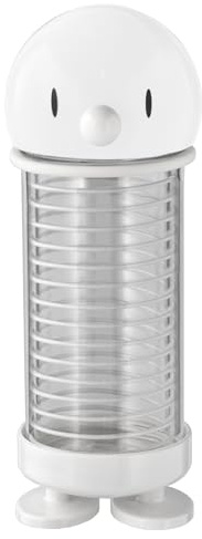 Hoptimist Bumble Trinkflasche 14 x 8,2 x 22,2 cm 0,4 Liter White