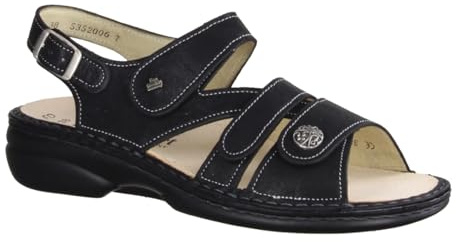Finn Comfort Sandaletten bequem bis 30 mm Gr.42, Schwarz