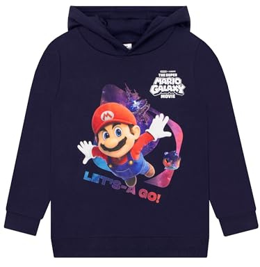 Super Mario Kapuzenpullover Für Jungen, Mario Sweatshirt Mit Kapuze, Jungen Hoodie Baumwolle, Hoodies Galaxy Movie