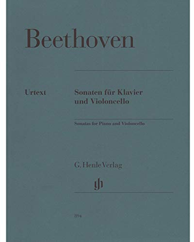 Sonaten für Klavier und Violoncello: Besetzung: Violoncello und Klavier (G. Henle Urtext-Ausgabe)