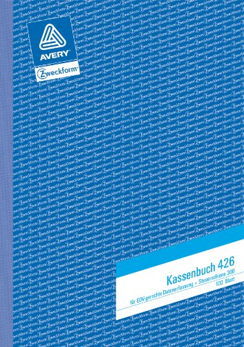 Avery Zweckform 426-3 Kassenbuch A4 EDV 100 Blatt 3er Pack