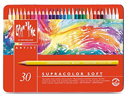 Caran d'Ache Supracolor Boîte en métal Lot de 30