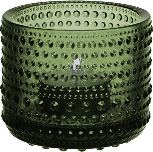 Iittala Kastehelmi waldgrün Leuchter Höhe 64 mm