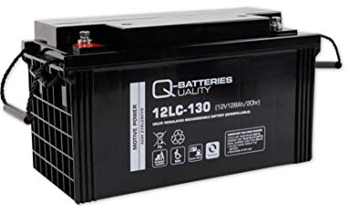 Qbatteries 12LC-130 Agm Deep Cycle Battery. AGM Technology. 12V - 128...