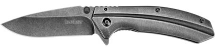 KERSHAW Filter A/O Blackwash Couteau Mixte Adulte, Noir, 83 mm