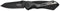 Camillus 19812 Machine Klappmesser, 7 cm Carbonitride Titanium 420 Stahlklinge, GFN/Carbon Griff, schwarz, 17,1 cm