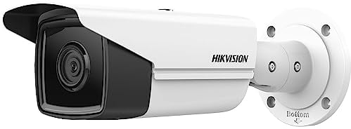 Hikvision DS-2CD2T43G2-4I(4mm) Bullet Überwachungskamera mit 2 Megapixel, bis zu 80m Beleuchtung, professionelle Überwachungskamera