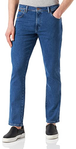 Wrangler Men's Texas Slim Jeans, The Stone Ride, 38W / 34L