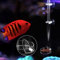 Jeanoko Alimentador de Acuario Camarones de Cristal Fregadero de Peces Ornamentales Tubo de alimentación de Alimentos Alimentador de Tubo de alimentación Acrílico Transparente Alimentador(40cm)