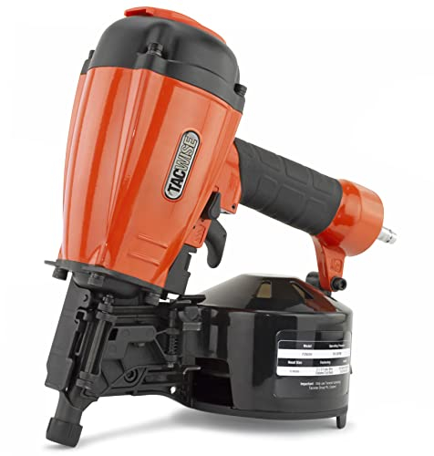 TACWISE FCN55V Clavadora Neumática de Bobina, Utiliza Clavos en Bobina Plana y Cónica de 25 a 57 mm