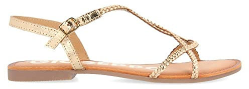 Gioseppo Femme Sandalia De Vestir Ossian 35 Eu Chaussures-lifestyle, Doré, 35 EU