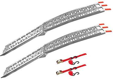 Auffahrrampe Auffahrschiene Verladerampe Rampe klappbar DAR680 1 Paar bis 340 kg