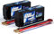 Zeee 2S Lipo Batteria 5000mAh 7.4V 120C con 5mm Bullet to Deans Plug Batteria Corta per Scala 1:10 Veicoli RC Auto Camion Barca Modelli RC (2 Pezzi)
