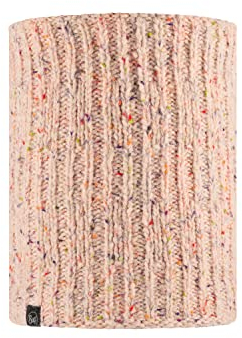 Buff Strick & Polar Schlauchschal KIM PALE PINK