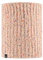 Buff Strick & Polar Schlauchschal KIM PALE PINK
