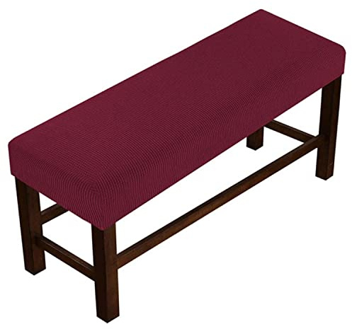 ELYSYSRL Bankbezüge Esszimmer Bankbezüge Stretch Sitzbezug für Sitzbank Esszimmer Seitenbank Schonbezug Bankschoner für Wohnzimmer Schlafzimmer Küche (Color : #12, Size : 160-180CM)