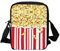 Kuiaobaty Damen-Umhängetasche, Handytasche mit verstellbarem Riemen, kleine Kuriertasche, Mädchen, lässige Schultertasche, Popcorn
