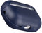 Maogoam für AirPods Pro 2 Case Leder mit Sync-Taste, Echtes pflanzlich gegerbtes Rindsleder Etui für AirPods Pro 2. Generation 2022, Elegantes Design, Front LED sichtbar, Blau