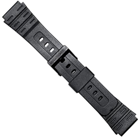 diloy Uhrenarmband Kompatibel mit Casio W59 W63 W64 W66 W67 W85 EB3005 F105 F106 F91 F93 F94 F98 FLB91 FS60 JC30 NL01C 284P1