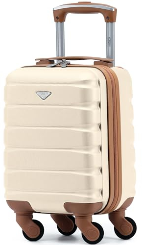 Flight Knight Valigia Rigida Leggera Per Bambini Con 4 Ruote - Approvata Senza Ulteriori Costi Per Easyjet, Ryanair E Molte Altre - Bagaglio a Mano Cabina Per Bambini Bagaglio a Mano 40x20x25 Cm