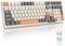 MAGIC-REFINER RK96 Wireless Mechanical Keyboard, Apex Pro TKL Gaming Keyboard, 2.4Ghz/Bluetooth 5.0 Dual Mode 2-in-1 Receiver 100 Key Hot Swappable Linear Red Switch for PC/MAC/Tablet
