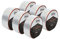 DAPRONA Butylband, Panzertape 10m x 50mm, 6 Stück Alu Dichtungsband Alu, Reparaturband, Dichtband Fenster Dachrinne, wasserfest, hitzebeständig