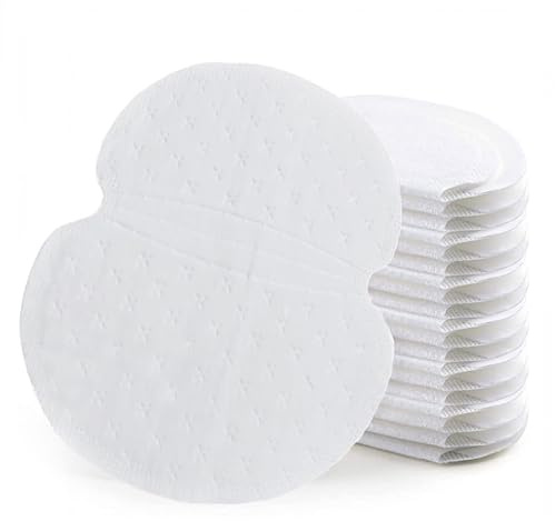 50 Pièces Lingette Patch anti transpiration,Protege Aisselles Transpiration Coussinet Anti Transpirant à Lutte Contre, Invisibles Sous les Aisselles Patch Anti Transpiration pour Homme et Femm