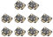Universal Gamepad Joystick Drift Repair 10Pcs Gamepad Joystick Drift Repair Board Game Controller Drift Fix Mod,Gamepad Joystick 3D Analog Stick Drift Fix Mod 3D Controller