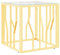 vidaXL Couchtisch, Beistelltisch mit viel Platz für Snacks Getränke, Sofatisch für Wohnzimmer, Tisch Kaffeetisch Telefontisch, Golden Edelstahl Glas