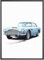 MJ-Graphics - Auto-Poster Oldtimer Aston Martin DB5 - Bild mit schönem Auto Klassiker | Wandbild Din A2 in Galerie Qualität mit extra dickem 300g Posterpapier - FineArt Kunstdruck ohne Bilderrahmen