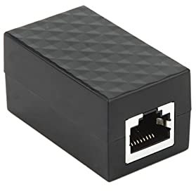 NEWLIA Red Ethernet Rj45 Acoplador Thunder Lightning Protection, CAT7 / CAT6 / CAT5E Ethernet Cable PROTENDER ADMINTADOR Adaptador Femenino (Size : Other, Color : Mesh Case)