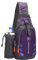 Anneome Mehrzweck-Sling-Rucksack – Schulter-Brusttasche Mit Wasserflaschentasche Umhängetasche Zum Wandern Radfahren Für Den Täglichen Gebrauch Und Bequem