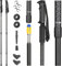 Outtec® Wanderstöcke, Nordic Walking Stöcke Damen und Herren, Wanderstöcke Teleskop, Hiking und Trekkingstöcke, Walkingstöcke - 65-135cm Verstellbar, Walking Stöcke Faltbar, Trekkingstöcke