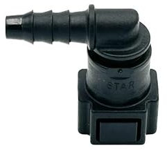 Raccord femelle CF 08-7.89 90° Carburant - 90° - 7.89 mm - DN 08 - ETE Flexibles & Raccords