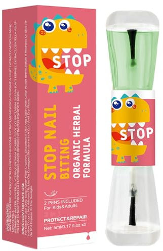 10 ml Anti Nail Biting - Stop Nail Biting, Nail Biting Prevention | Nail Biting for Kids, Bitter Extract Polish Prevention for Nali Bite, Double Effect for Correct Kids Bad Habits