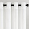 Topfinel Visillo Blancas Lino Cortinas Cocina Cortas Translucidas Boho Cortinas con Ojales Modernas Decorativas para Salon Comedor Dormitorio Niña Infantil Niño Juvenil 2 Piezas 140x160cm