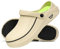 SECHRITE Zuecos de Trabajo para Hombre y Mujer, Unisex Goma Hospital Sanitarios Clogs Zuecos de Chef Antideslizantes Impermeables para Enfermera, Cocina, Servicio de Alimentos Beige 43-44