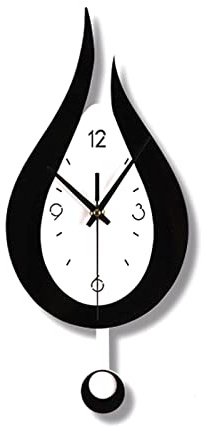 Moderne Wanduhr mit Wassertropfen-Design für kreative Pendeluhr aus Acryl