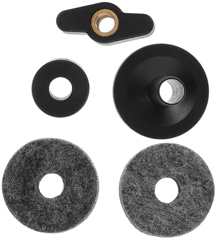 Milisten 1satz Drum Cymbal Hardware Mit Verstellbarem Ständer Filzpads Und Robusten Kunststoffhülsen Für Optimalen Schutz Und Einfache Installation Geeignet Für Schlagzeug-sets